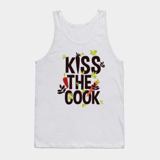 Kiss the cook Tank Top